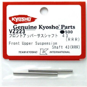 EIXO SUSPENSAO DIANTEIRA SUP 43 V ONE SIII / RRR KYOSHO VZ-223 KYO VZ223